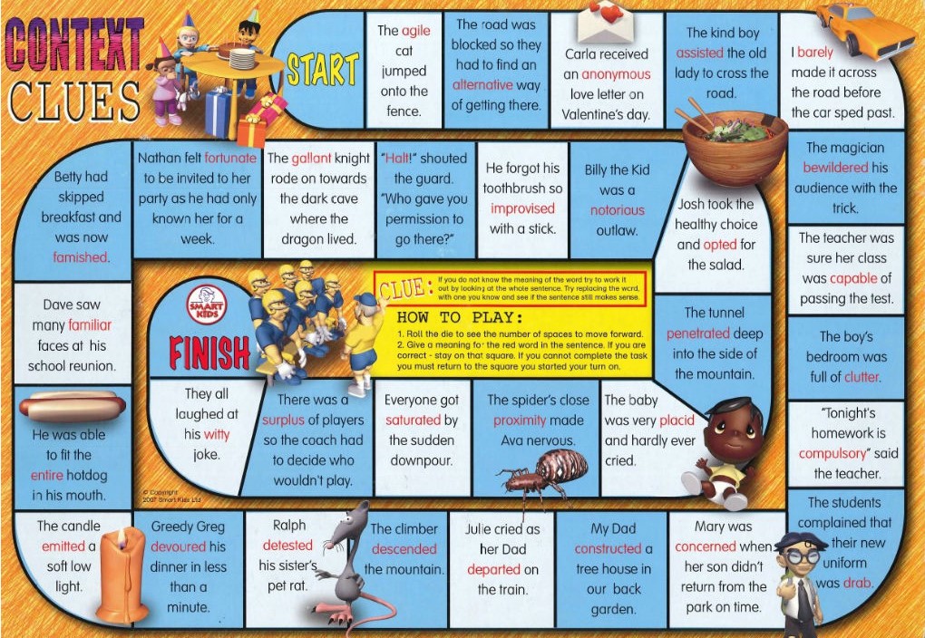 Comprehension Board Games L1 3