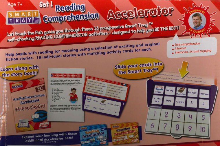 Smart Tray Reading Comprehension set 1 3